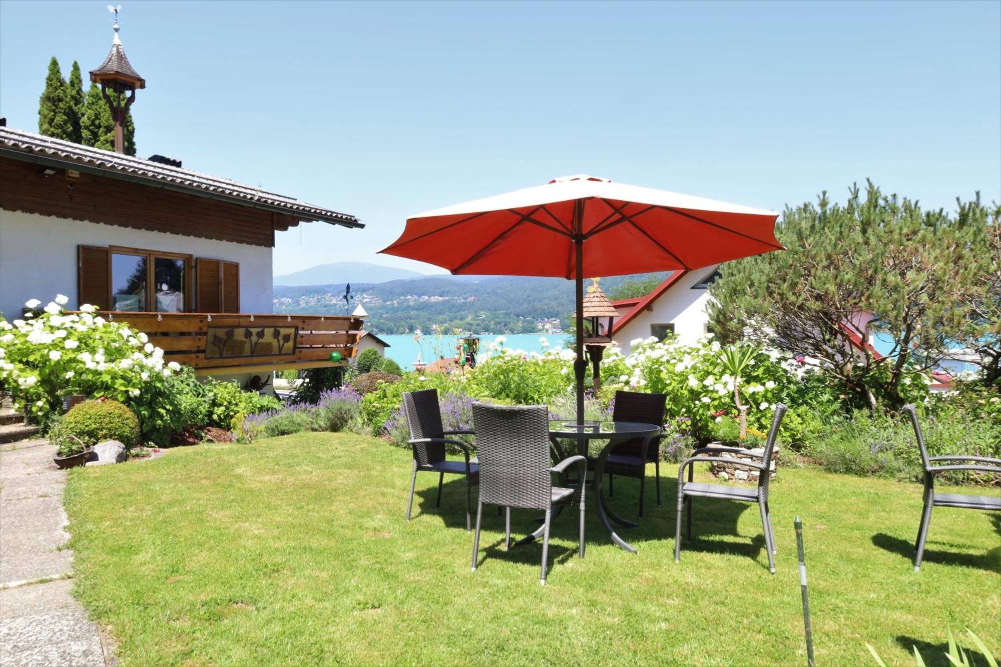 Ferienwohnung Schellander Privatstrand Velden am Worthersee Bagian luar foto